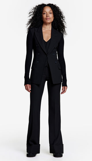 Not A DB Blazer With Jersey Sleeve