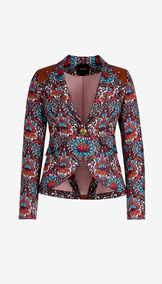 Rifle-Patch One Button Blazer