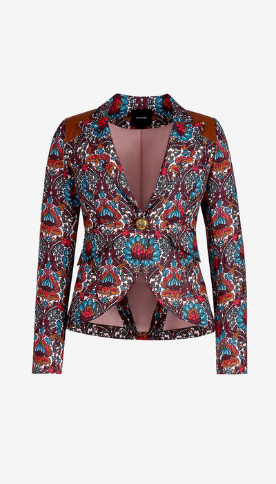 Rifle-Patch One Button Blazer