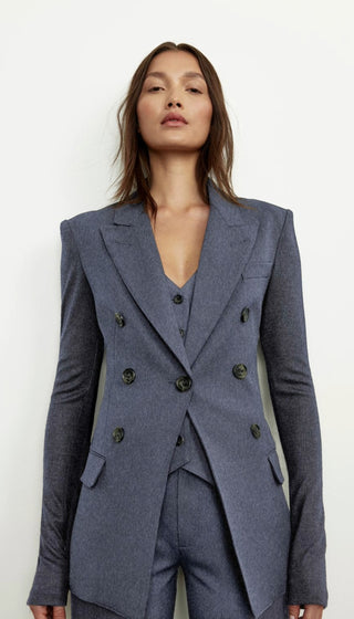 Not A DB Blazer With Jersey Sleeve