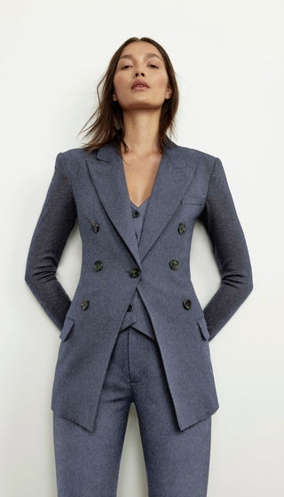 Not A DB Blazer With Jersey Sleeve