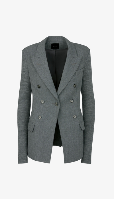 Not A DB Blazer With Jersey Sleeve