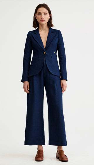 Linen Classic Duchess Blazer