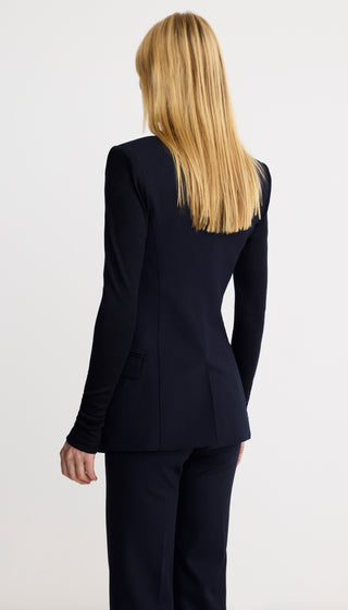 Not A DB Blazer With Jersey Sleeve
