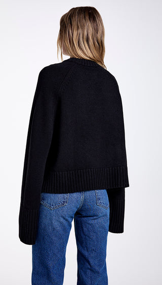 Cashmere Oversized Step Hem