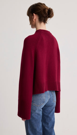 Cashmere Oversized Step Hem