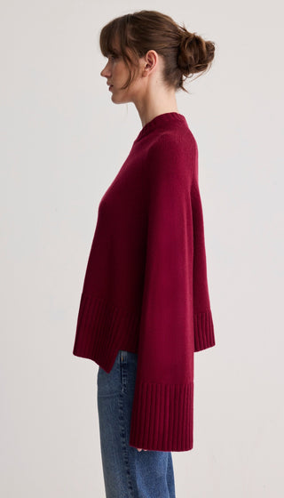 Cashmere Oversized Step Hem