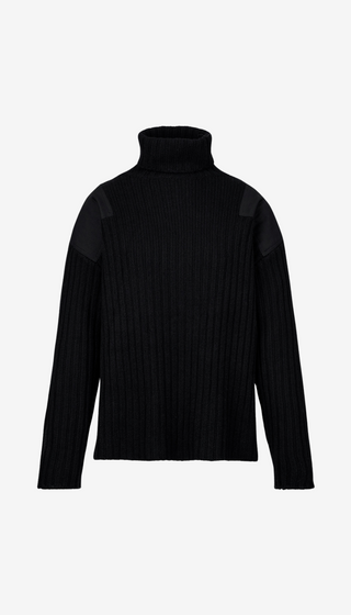 Cashmere Utility Turtleneck