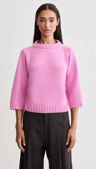 Cashmere Dolman Crewneck