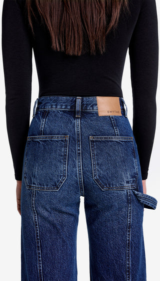 Dove Carpenter High Rise Wide Leg Jean