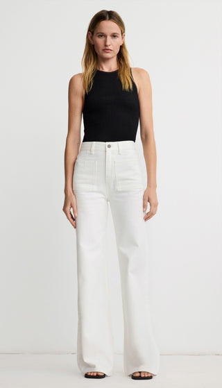 Dove High Rise Wide Leg Jean