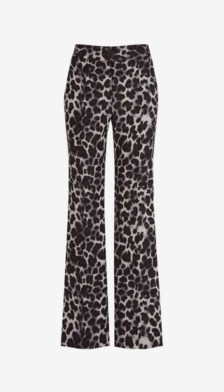 Wide Leg Pintuck Trouser