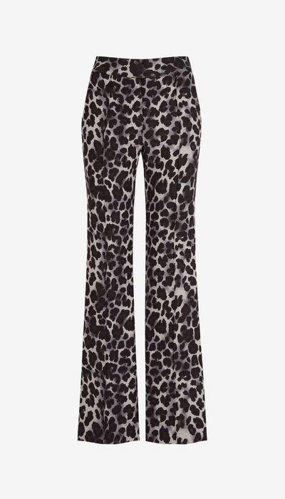 Wide Leg Pintuck Trouser