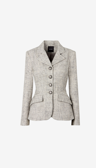 Shrunken Button Up Blazer