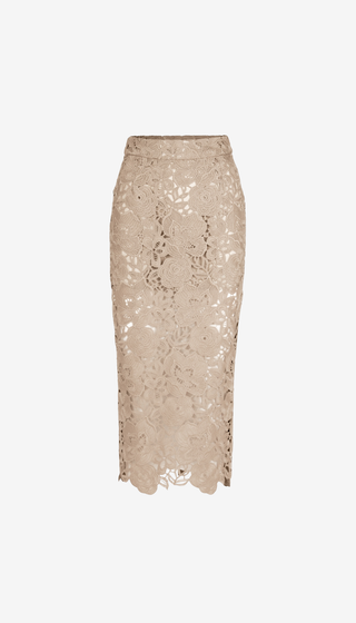 Lace Pencil Skirt