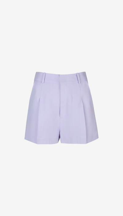 Mid Rise Pleated Short