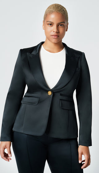 Tuxedo Peaked Lapel Blazer