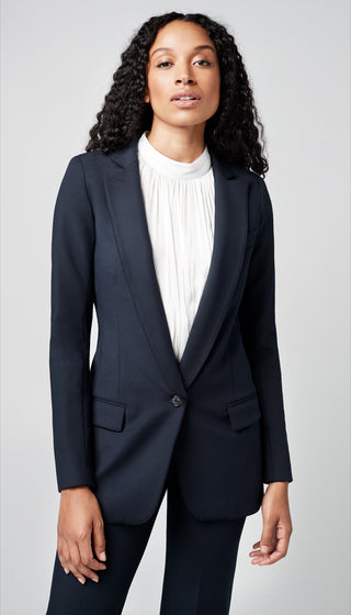 Long Notched Blazer