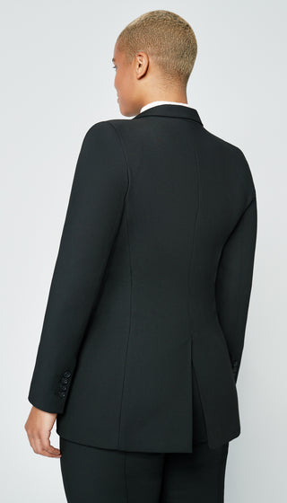 Long Notched Blazer