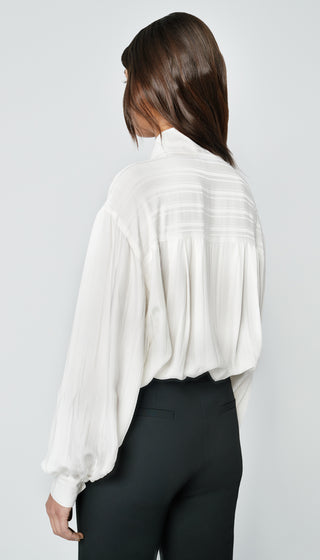 Fluid Drop Shoulder Blouse