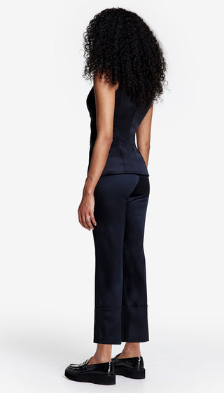 Tuxedo Cuffed Flood Pant