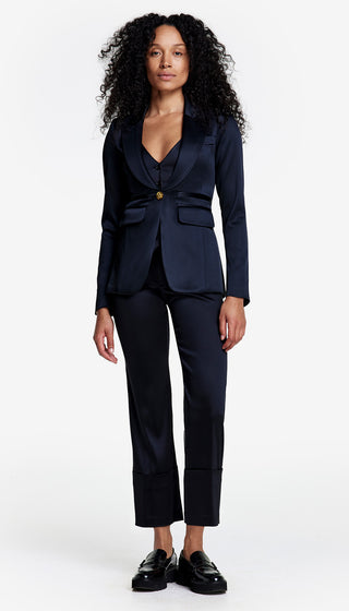 Tuxedo Peaked Lapel Blazer