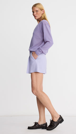 Mid Rise Pleated Short