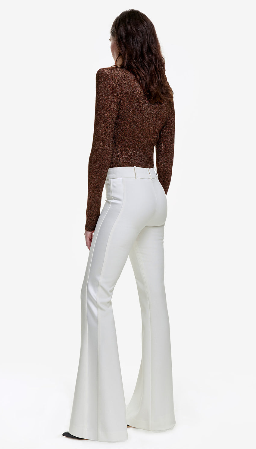 Charlotte Bootcut Pants - Ivory