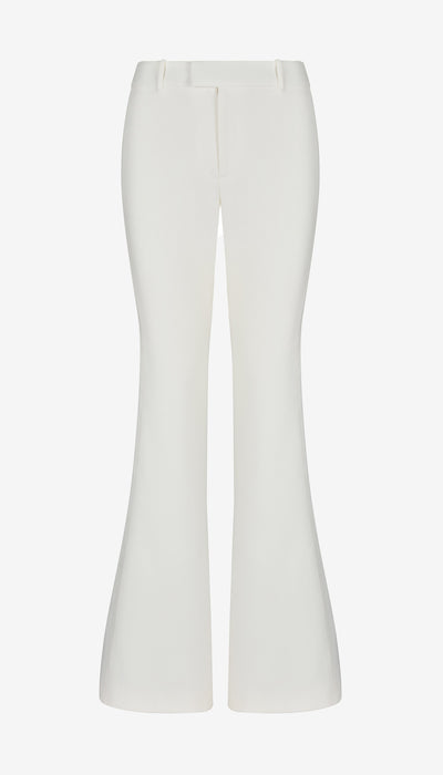 White pants on a white background