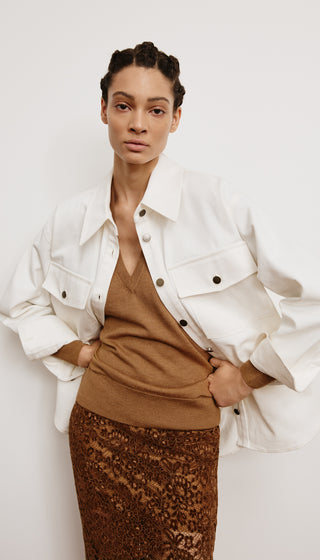 Boyfriend V-Neck Sweater