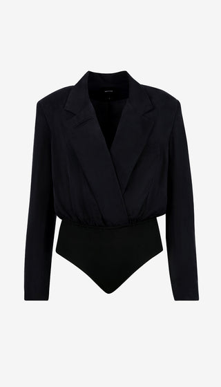 Black blazer on a white background