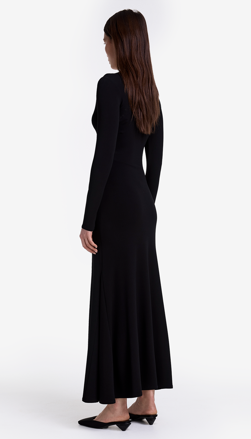 Keyhole Maxi Dress in Black | SMYTHE Keyhole Maxi Dress in Black | SMYTHE