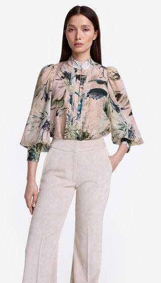 Bishop Sleeve Frontier Blouse