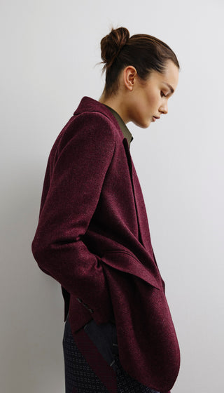 Oversized Long Lapel Blazer
