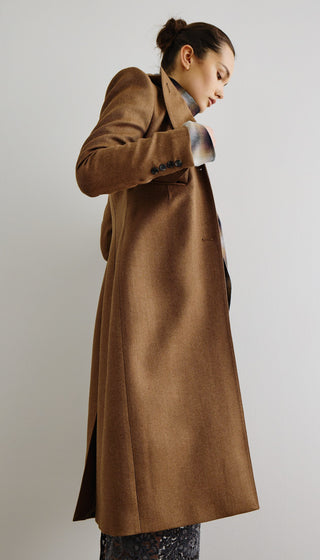 Brando Coat With Detachable Collar