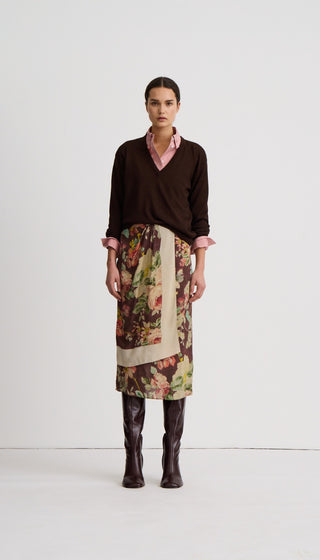 Asymmetrical Overlay Skirt