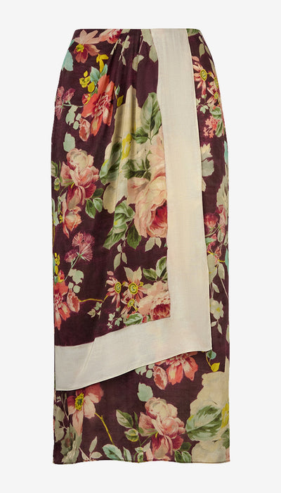 Asymmetrical Overlay Skirt