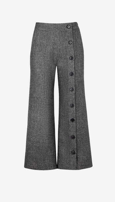 Button Front Culotte