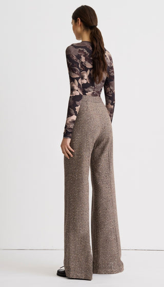 High Rise Wide Leg Pant