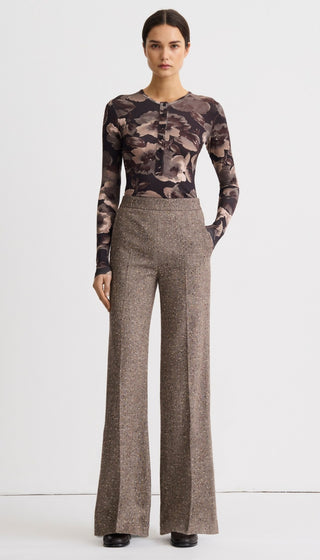 High Rise Wide Leg Pant