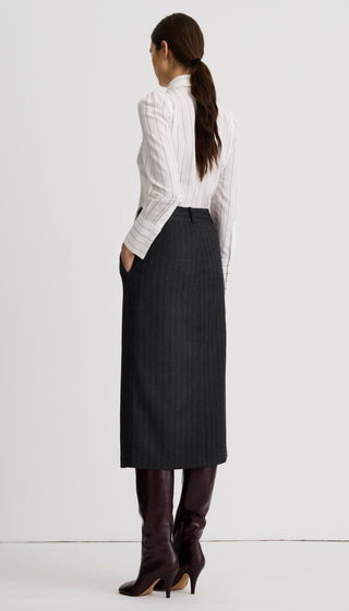 Front Slit Trouser Skirt