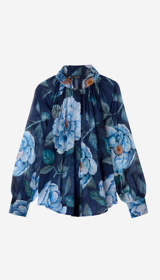 Gathered Blouse