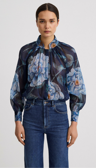 Gathered Blouse