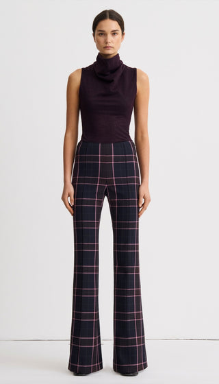 Pintuck Flare Pant
