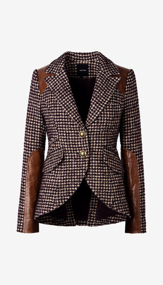 Saddle-Patch Equestrian Blazer