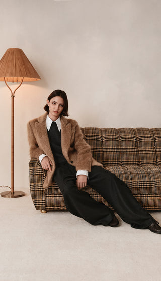 Long Lapel Outerwear Blazer
