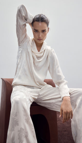 Cowl Neck Blouse