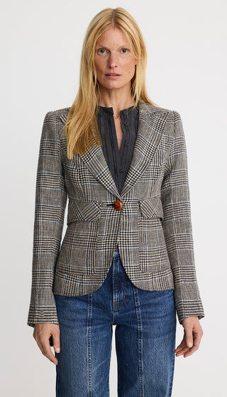 Patch Pocket One Button Blazer