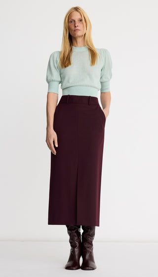 Front Slit Trouser Skirt