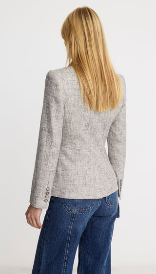 Shrunken Button Up Blazer
